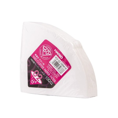 Filtry papierowe do kawy Hario V60 rozmiar 02