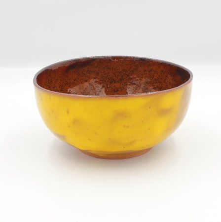 miska duża firmowa 450 ml żółta typ 2