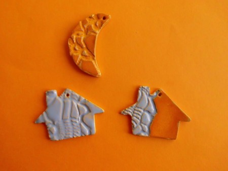 Zawieszka ceramiczna domek