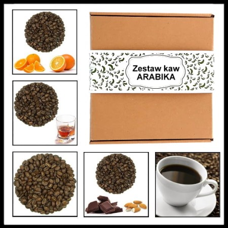 Zestaw kaw XXL ARABICA 0,4 kg