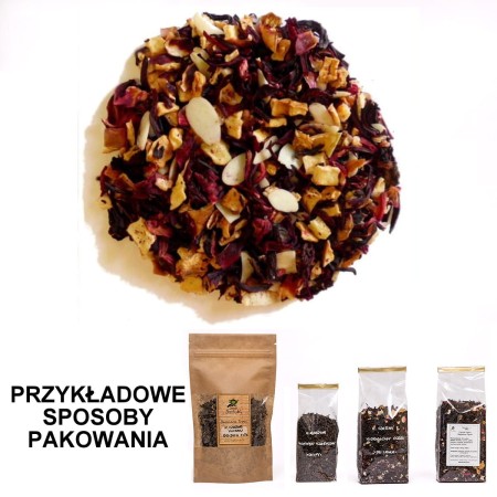 Herbata owocowa Migdałowa 50 gram lub 100 gram torebka herbaty