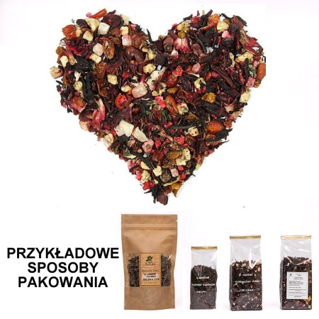 Herbata owocowa OGRÓD MIŁOŚCI 50 gram lub 100 gram torebka herbaty owocowej