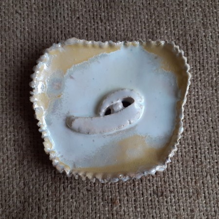 Mydelniczka ceramiczna Perłowa