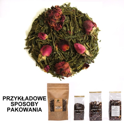 Przejdź do produktu Herbata zielona Yunnan Chińska Róża 100 gram