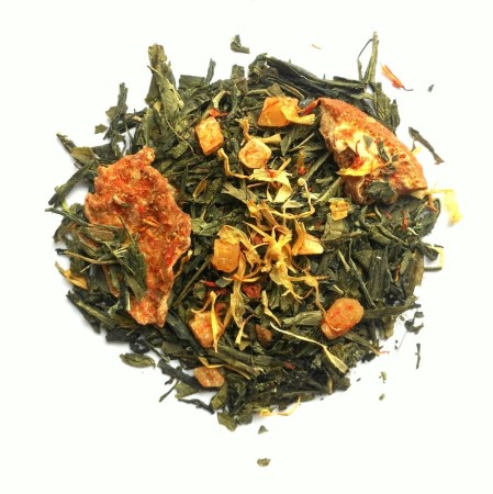 Zielona Sencha Mango Premium 100 gram torebka