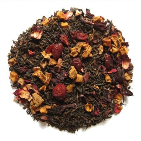 Herbata czerwona Puerh CESARSKA ŻURAWINA 50 gram lub 100 gram torebka herbaty czerwonej puerh