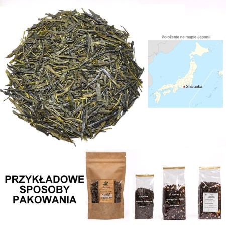 Herbata zielona Japońska Sencha Szmaragdowa Premium torebka 50 gram lub 100 gram