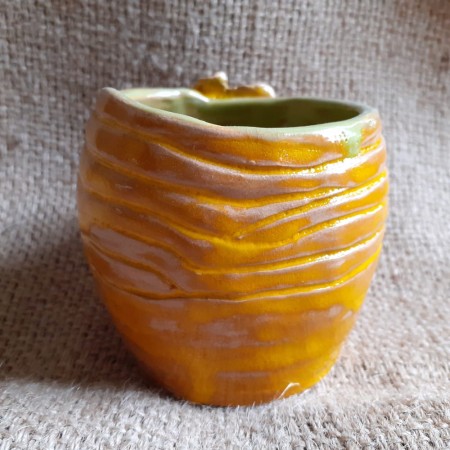 Tykwa ceramiczna Yaga rękodzieło, smaksztuki.pl