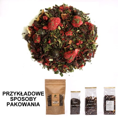 torebka Herbata owocowa Smak Sztuki z malinami 50 gram lub 100 gram