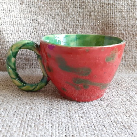 Kubek ceramiczny  Big Rosi 250 ml ręczna praca, smaksztuki, kraków