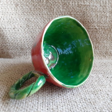 Kubek ceramiczny  Big Rosi 250 ml ręczna praca, smaksztuki, kraków