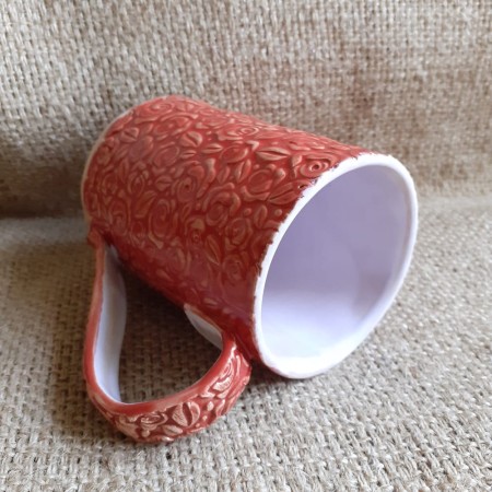 Kubek ceramiczny, rękodzieło, smaksztuki Kraków