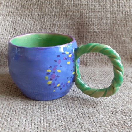 filiżanka ceramiczna ręczna praca, pracownia smaksztuki