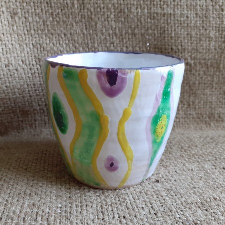 kubek ceramiczny 300 ml rękodzieło, smaksztuki.pl