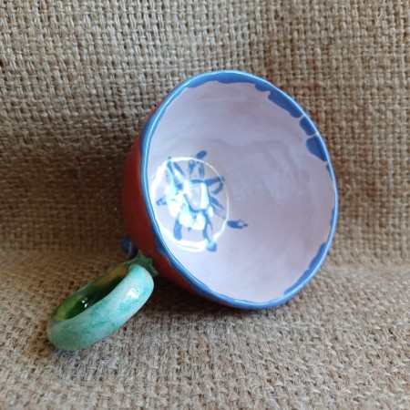 ceramiczna filiżanka rękodzieło smak sztuki