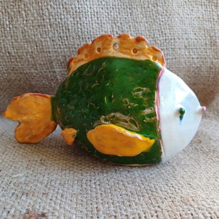 rzeźba ceramiczna ryba rękodzieło Kraków