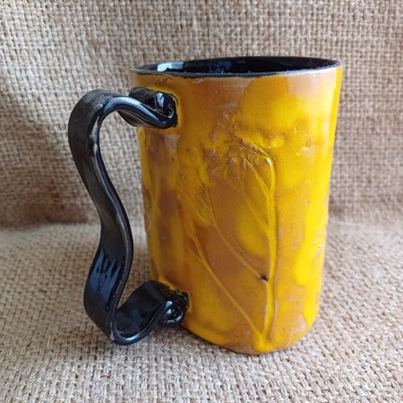 Kubek ceramiczny smaksztuki.pl rękodzieło