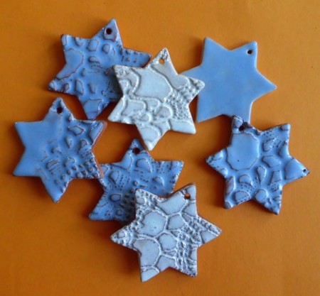 Zawieszka ceramiczna gwiazdka