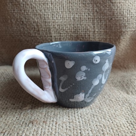 Kubek ceramiczny, filiżanka na kawę Macchiato 170 ml smaksztuki.pl