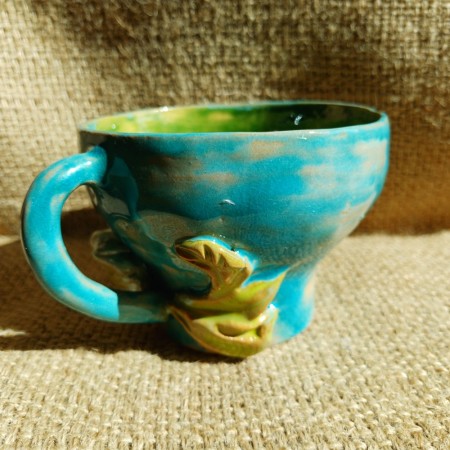 kubek ceramiczny Kraków rękodzieło