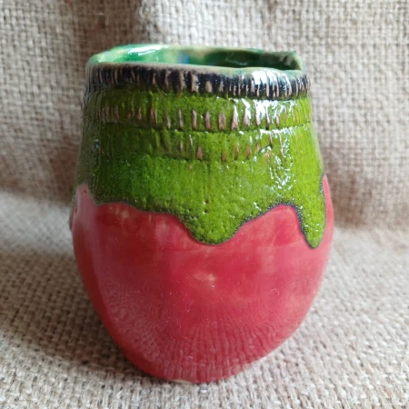 matero do yerba mate, ceramika, rękodzieło