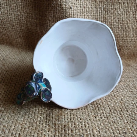 Ręcznie tworzona ceramiczna filiżanka Kraków, Smak Sztuki