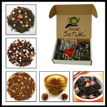 Zestaw herbat Na dzień Kobiet na prezent SMACZNA PACZKA
