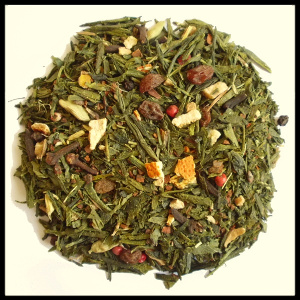 Zielona herbata sencha - grzaniec