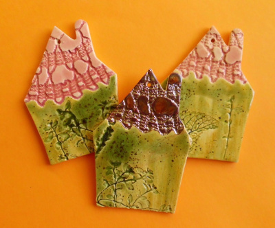 Zawieszka ceramiczna na choinkę