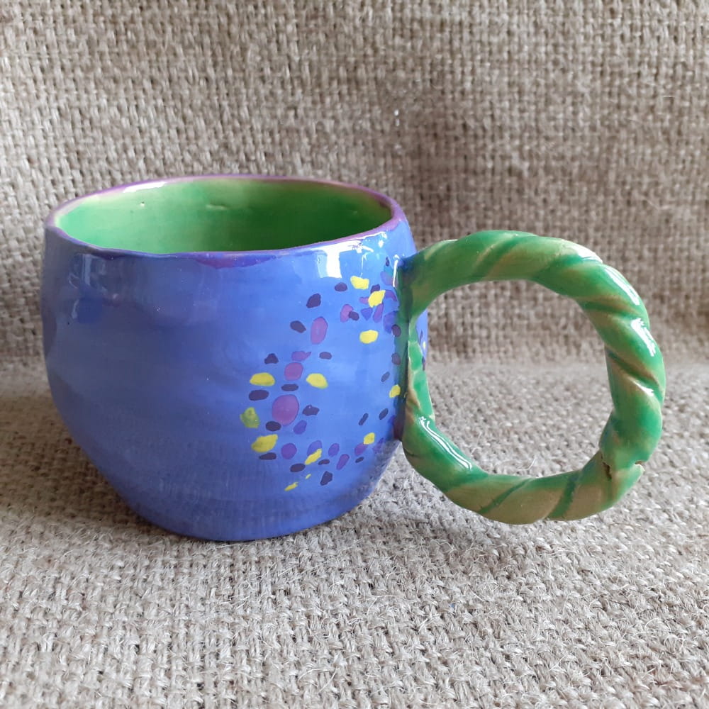 filiżanka ceramiczna ręczna praca, pracownia smaksztuki