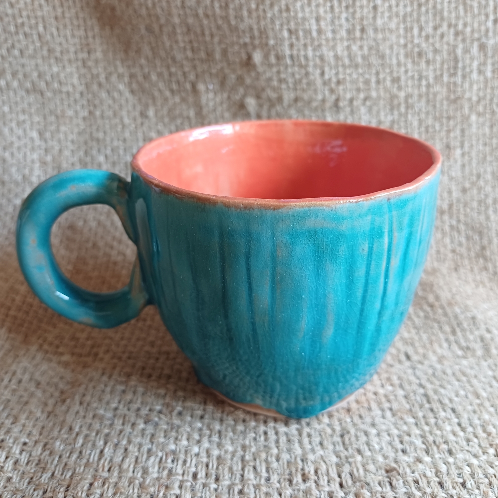 Kubek ceramiczny handmade 160 ml smaksztuki.pl kraków