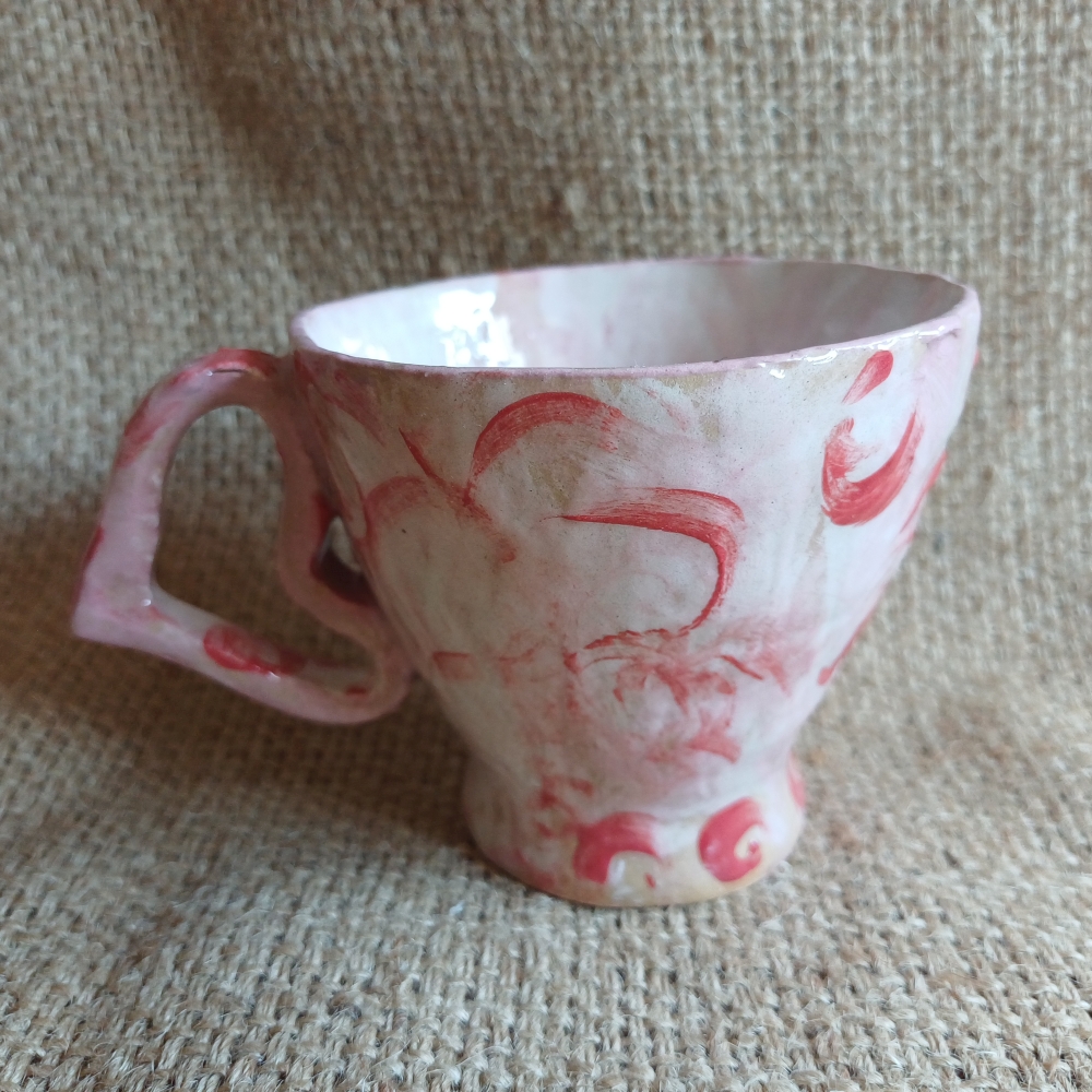filiżanka ceramiczna, rękodzieło, Kraków, smaskztuki.pl